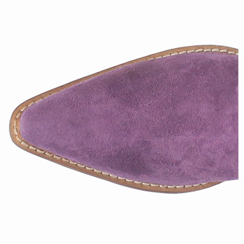 Wild Child Fringe Snip Toe Pull On Cowboy Boots Rough Trail