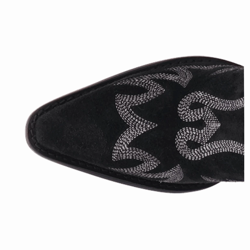 Lace-Up Closure Wild Sage Fringe Snip Toe Zippered Cowboy Booties