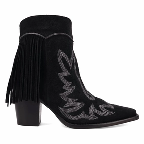 Cushioned Step Urban Commute Machine washable Wild Sage Fringe Snip Toe Zippered Cowboy Booties