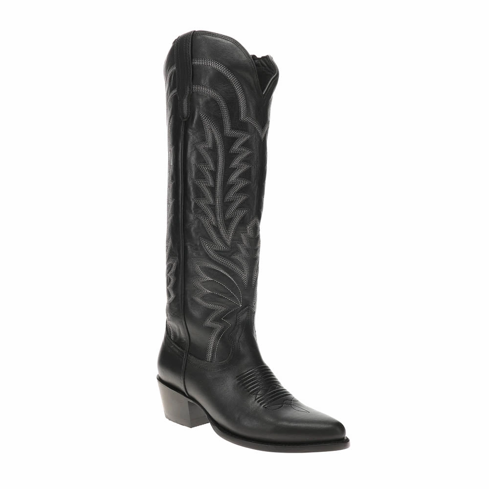 The Abby Round Toe Cowboy Boots Warm And Comfortable