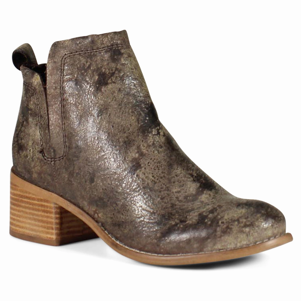 Win Doe Round Toe Pull On Boots Fashion Comfort