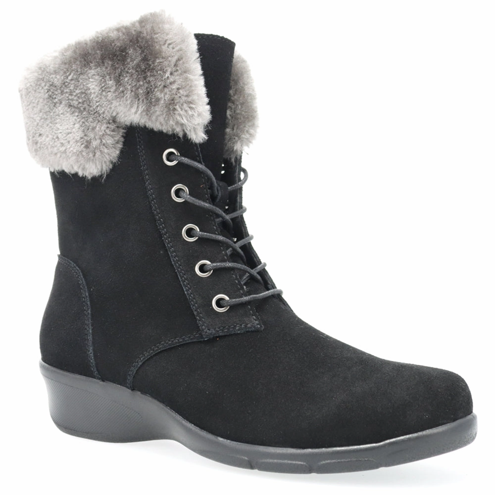 Deep Grooves Cozy And Warm Winslow Winter Zippered Booties