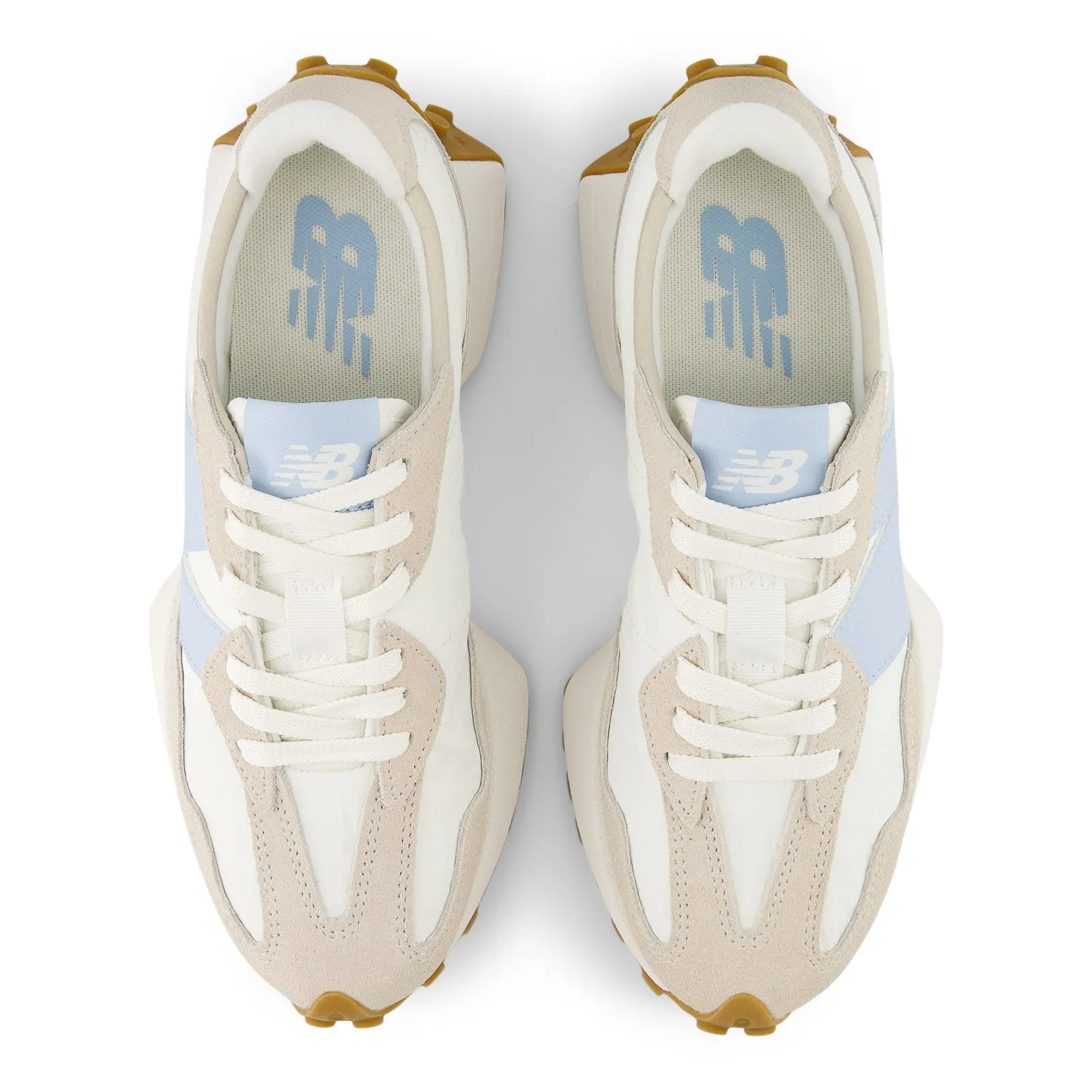 Proper Wmns 327 'Sea Salt Light Chrome Blue'