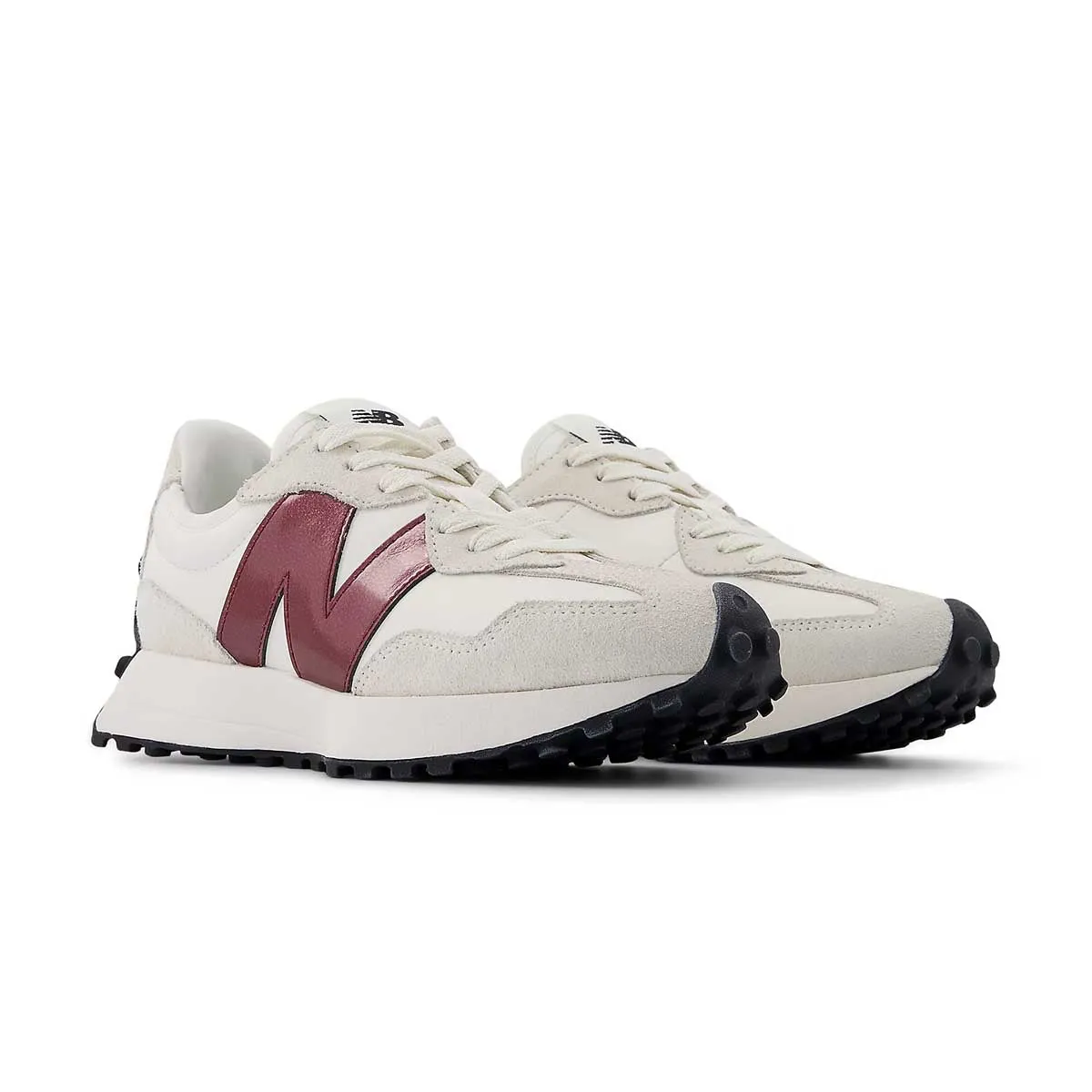 teenagers' trends Wmns 327 'Seasalt Monarch Burgundy'