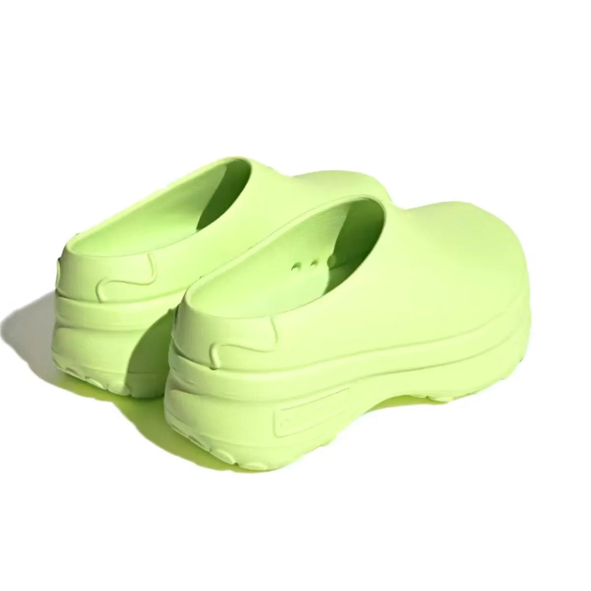 Wmns' Adifom Stan Mule 'Lucid Lemon' seductive