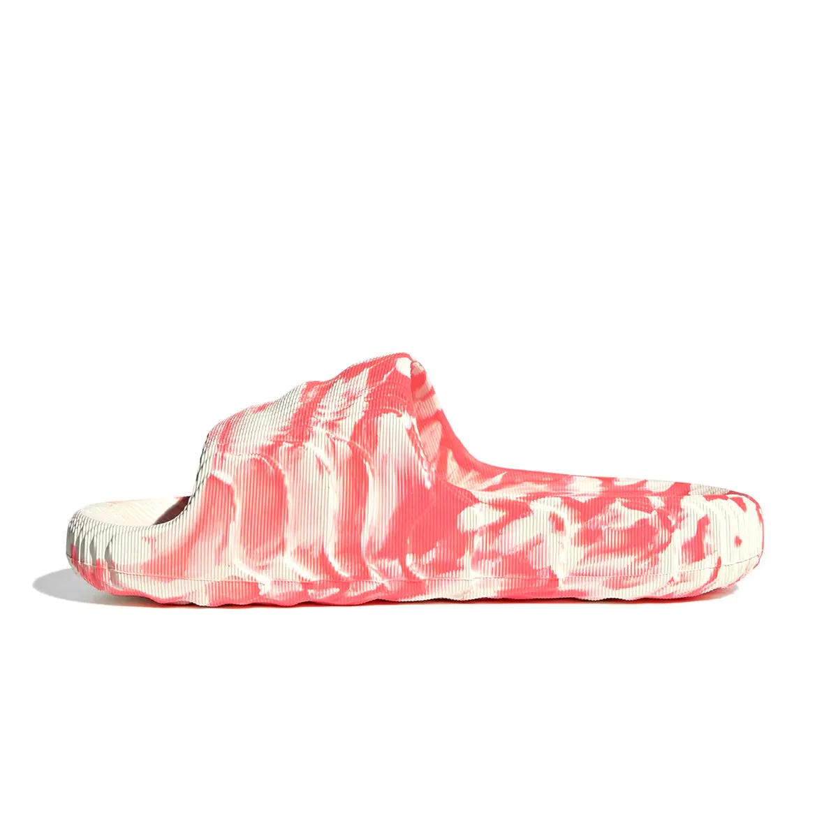 Wmns Adilette 22 'Ivory Solar Red' Pressure Dispersing Design