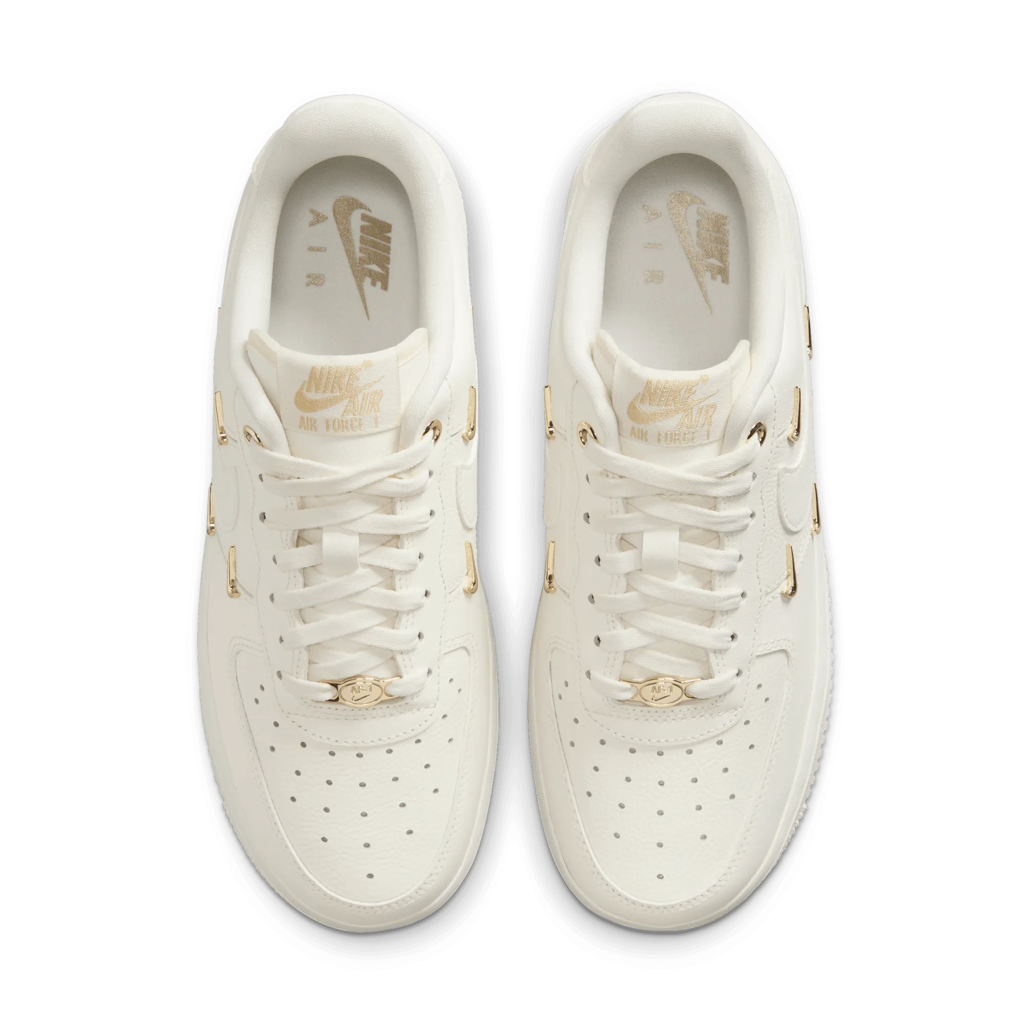 most Wmns Air Force 1 '07 LX 'Sail Metallic Gold'