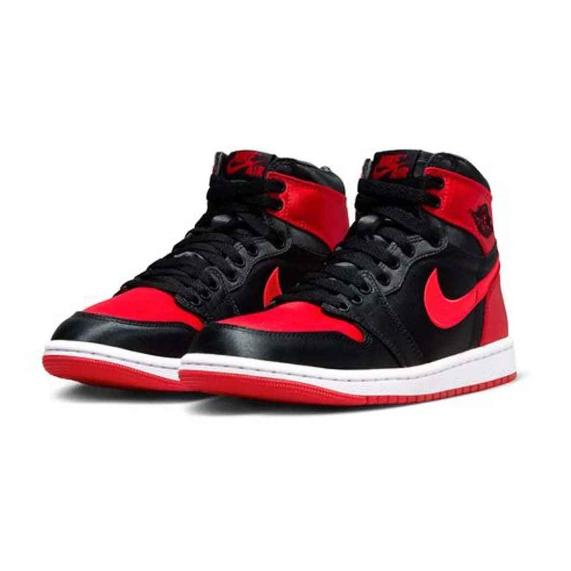 Wmns Air Jordan 1 High OG 'Satin Bred' spring - style dancing shoes