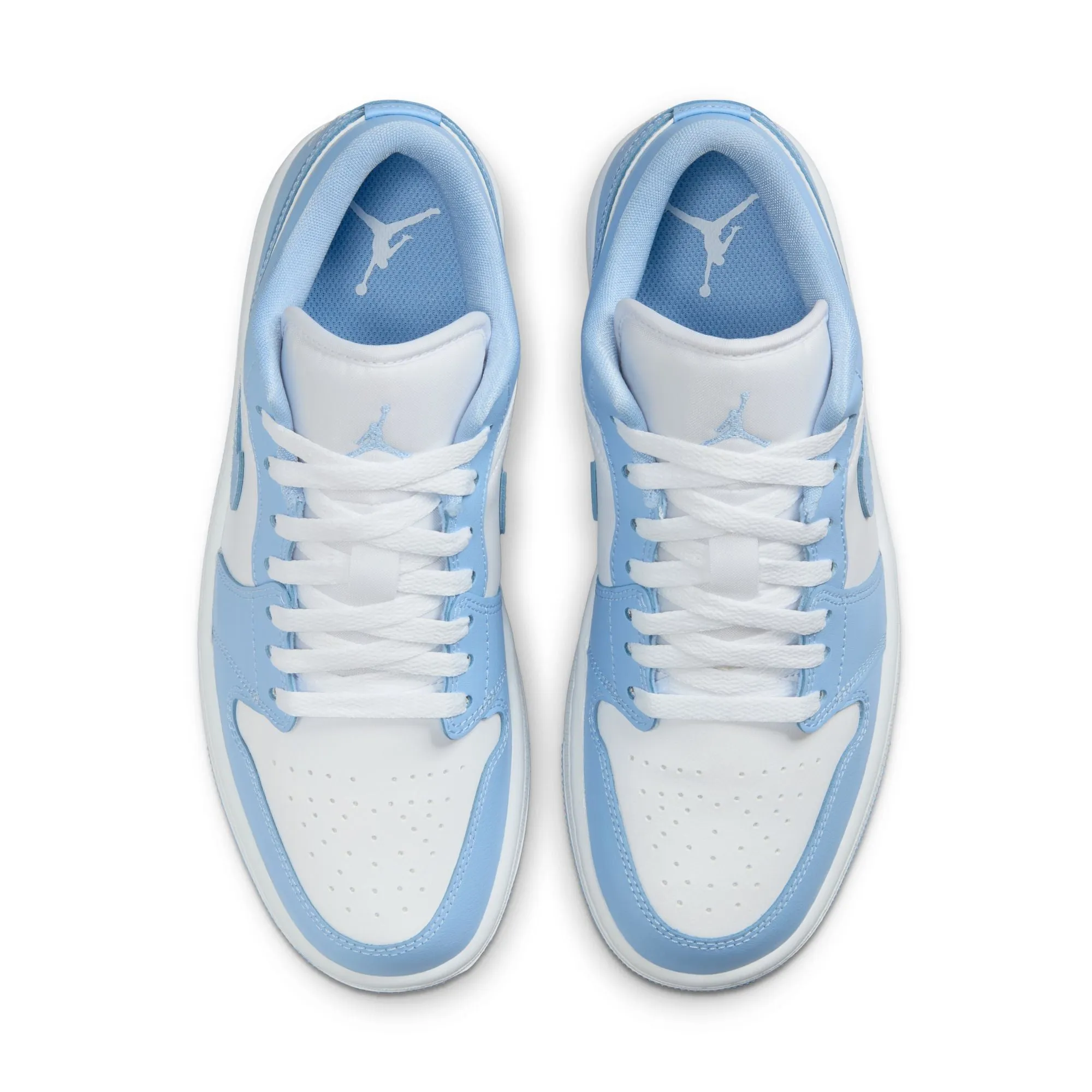 Urban breathability Wmns Air Jordan 1 Low 'Aluminium White'