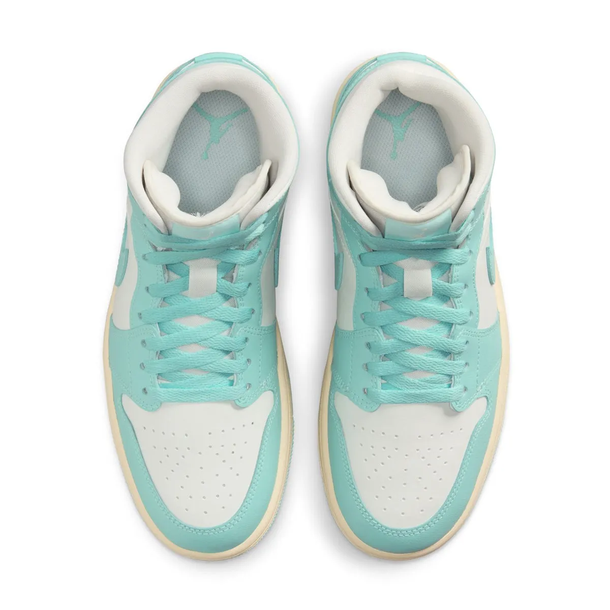 cultural Luxurious breathability Wmns Air Jordan 1 Mid 'Light Dew Muslin'