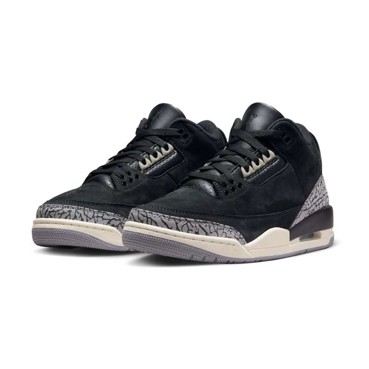 Eco Friendly Composite Wmns Air Jordan 3 Retro 'Off-Noir'