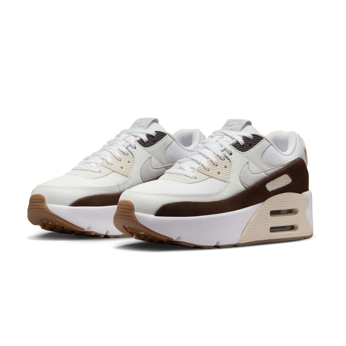 Wmns Air Max 90 LV8 'Tan Brown' well-made