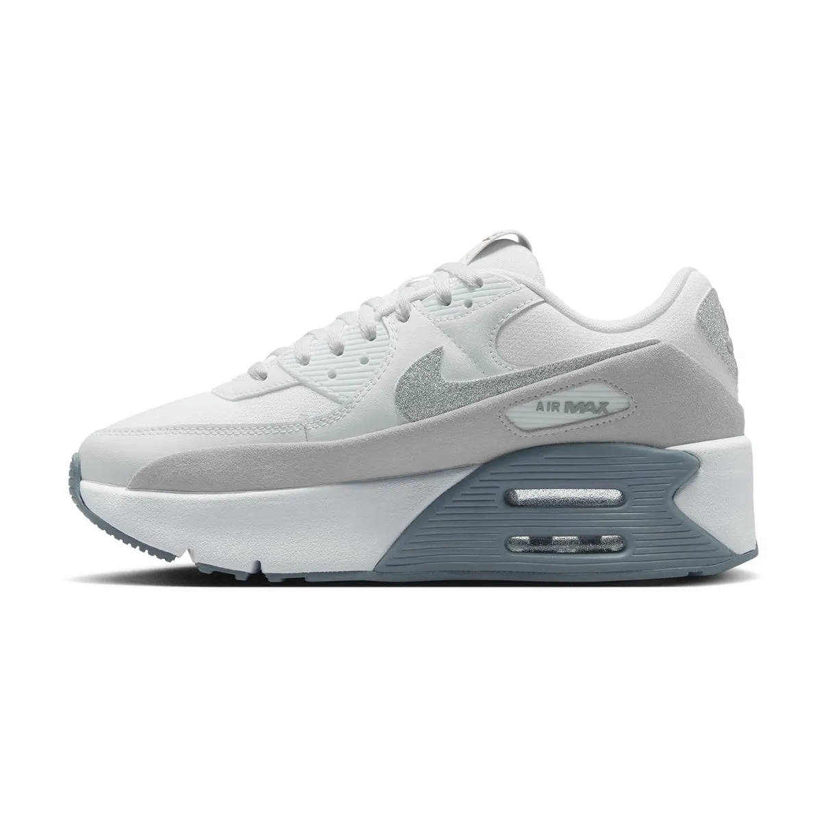 All-weather chic Wmns Air Max 90 LV8 'White Photon Dust'
