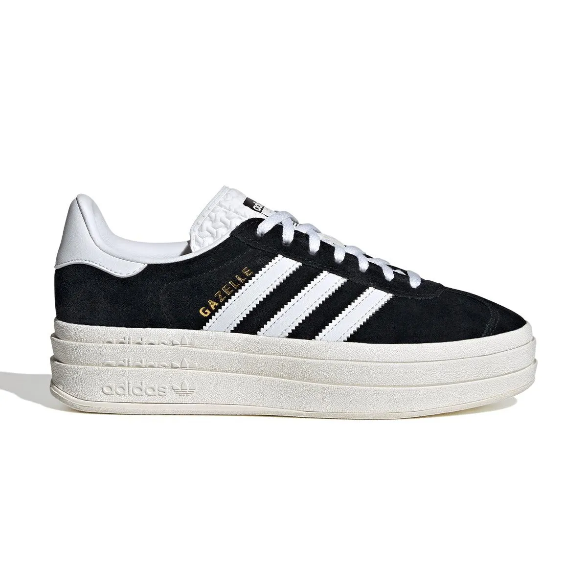 Wmns Gazelle Bold 'Black White' golfers - specific benefits suede - type