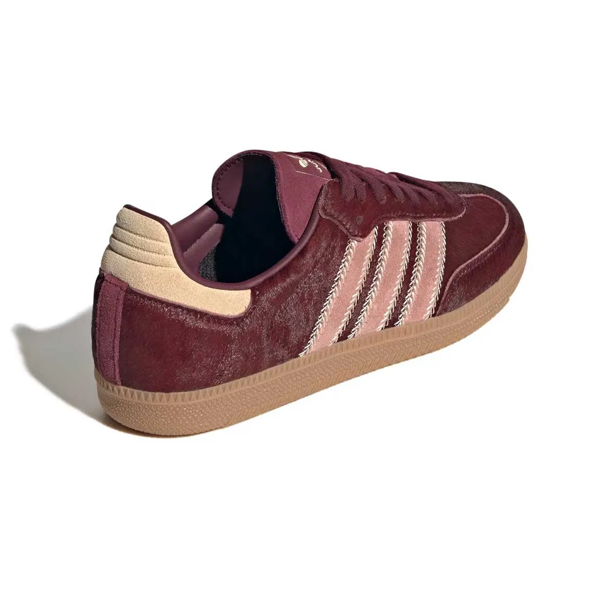 Wmns Samba OG 'Sand Strata Maroon' Shock-absorbent cushioning