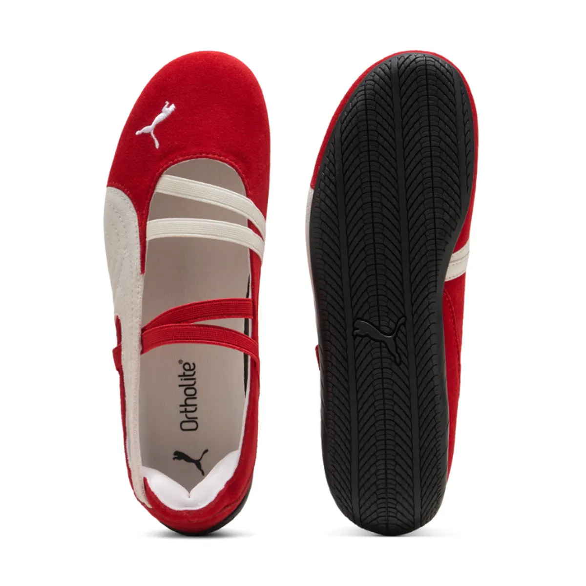 Ultra-soft breathability comfortable - fit Wmns Speedcat Ballet Suede 'For All Time Red'