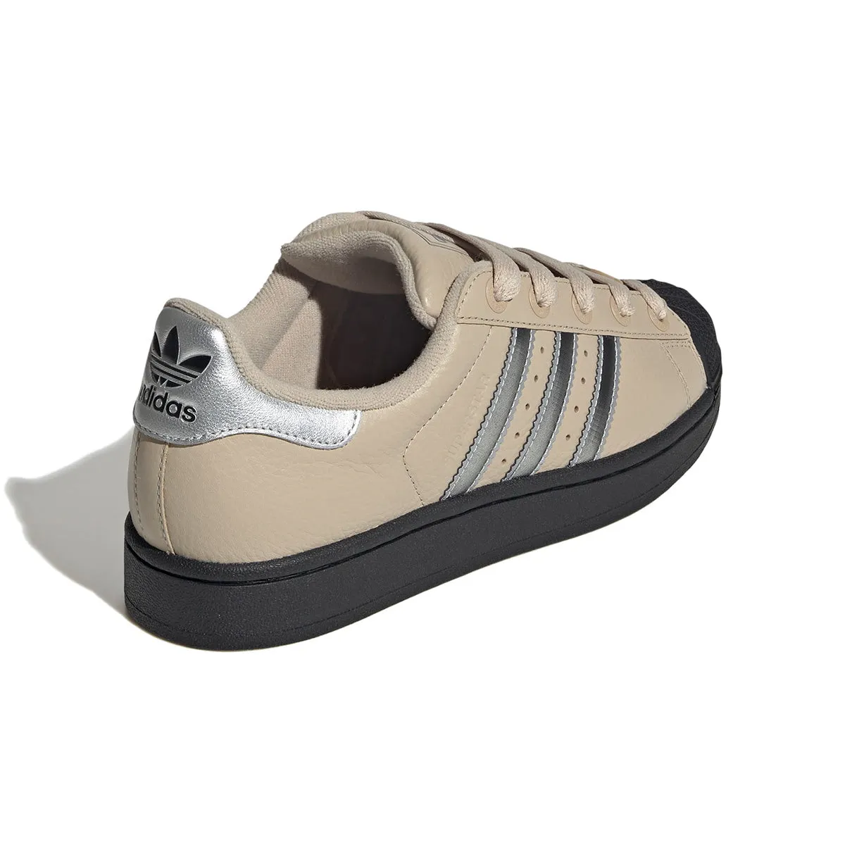 Wmns Superstar II 'Stone Khaki Silver Metallic' Enhanced Stability kids' small