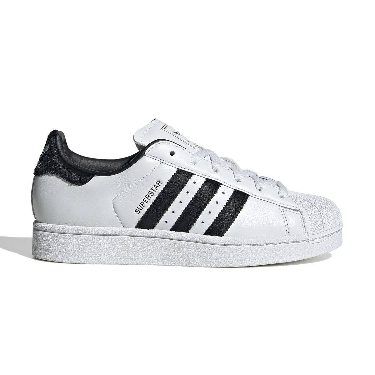 Wmns Superstar II 'White Black Pony' Zero Drop Platform