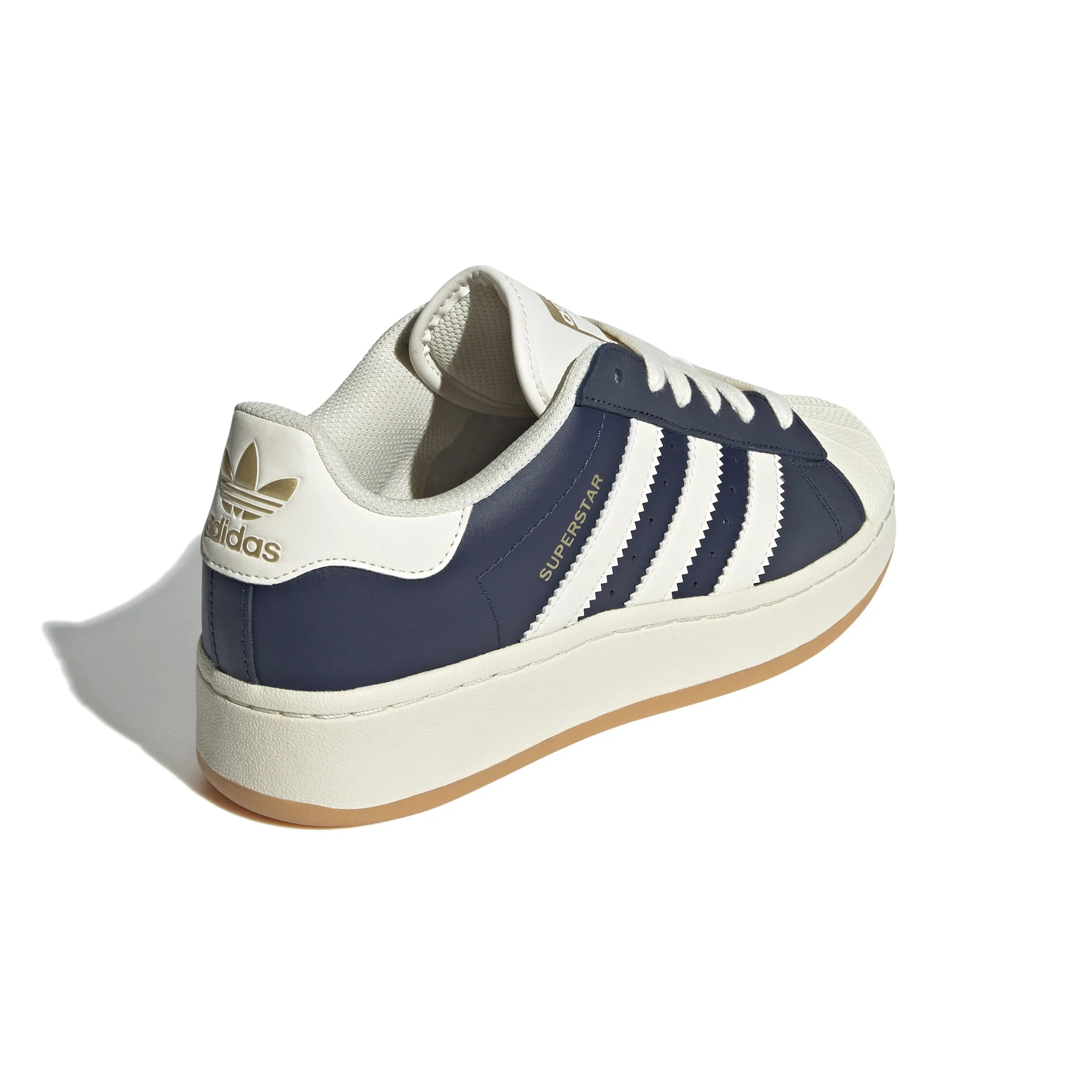 Wmns Superstar XLG 'Night Indigo Cream White' Heat Sealed Seams