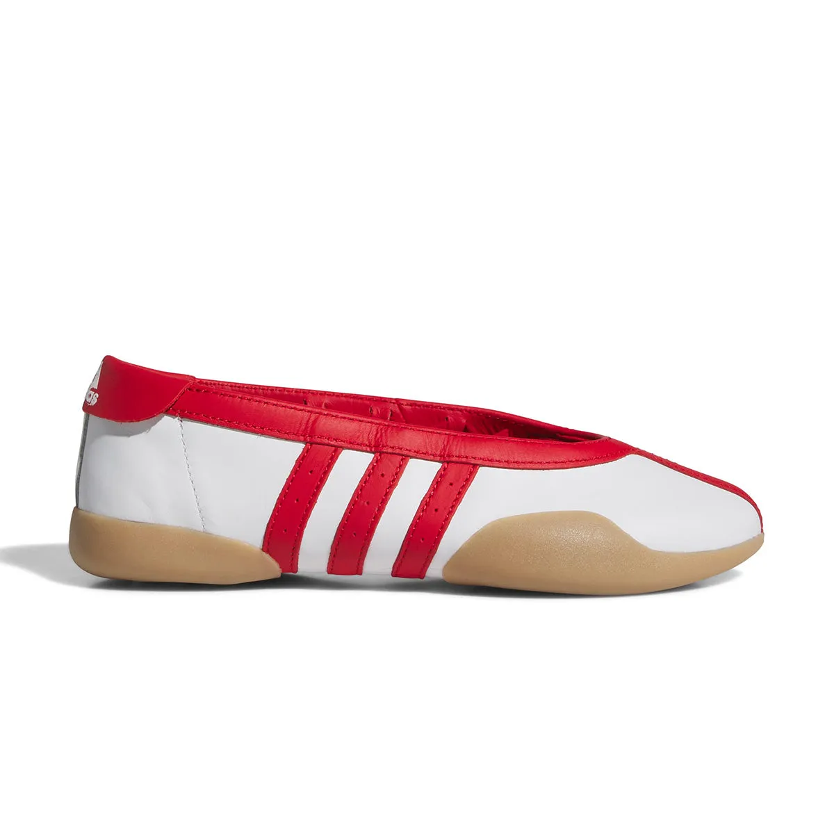 Wmns Taekwondo Mei Ballet 'Cloud White Better Scarlet' Wide fit soccer players' traction