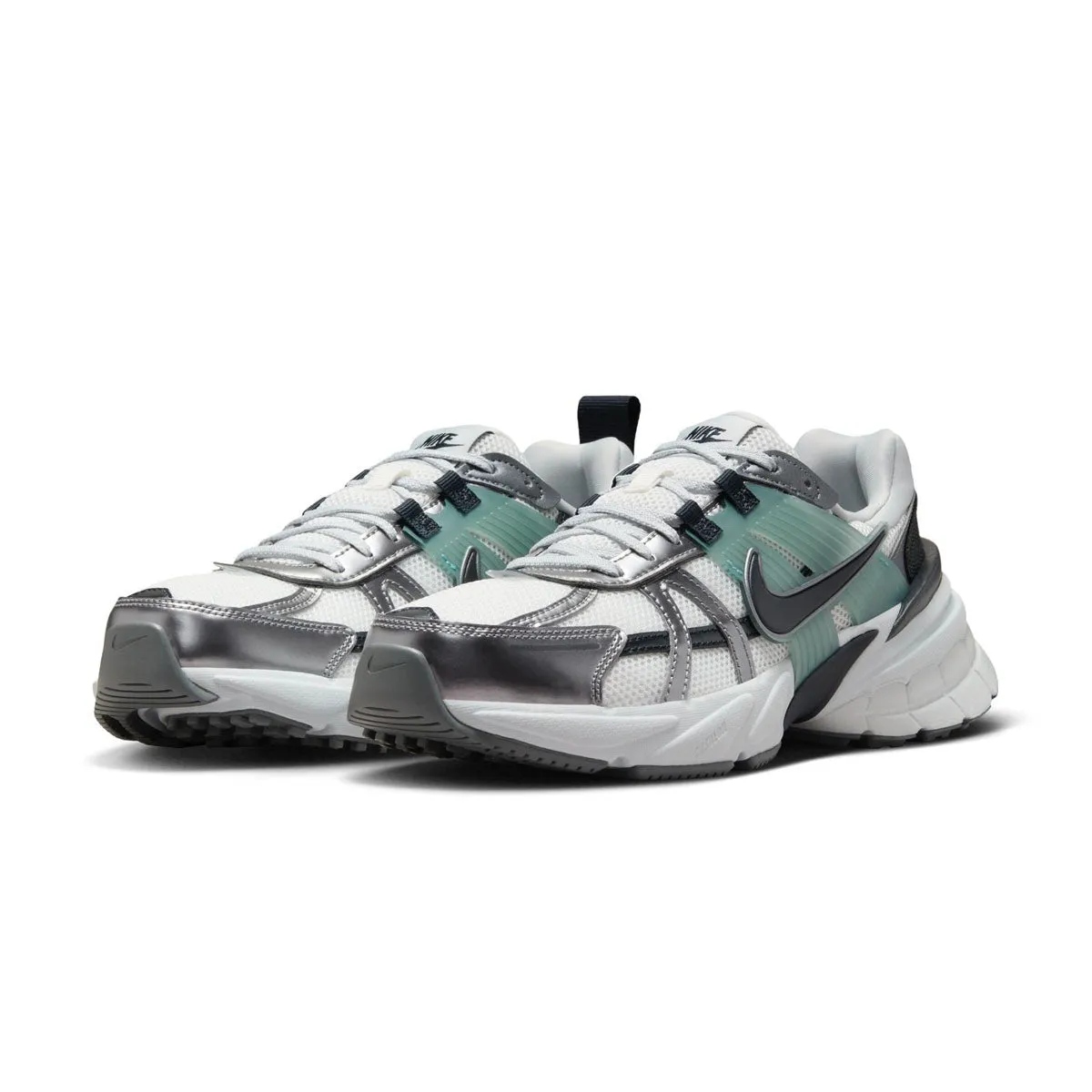 Wmns V2K RUN 'Summit White Dark Obsidian' Compression Resistant Foam swimmers - specific functions