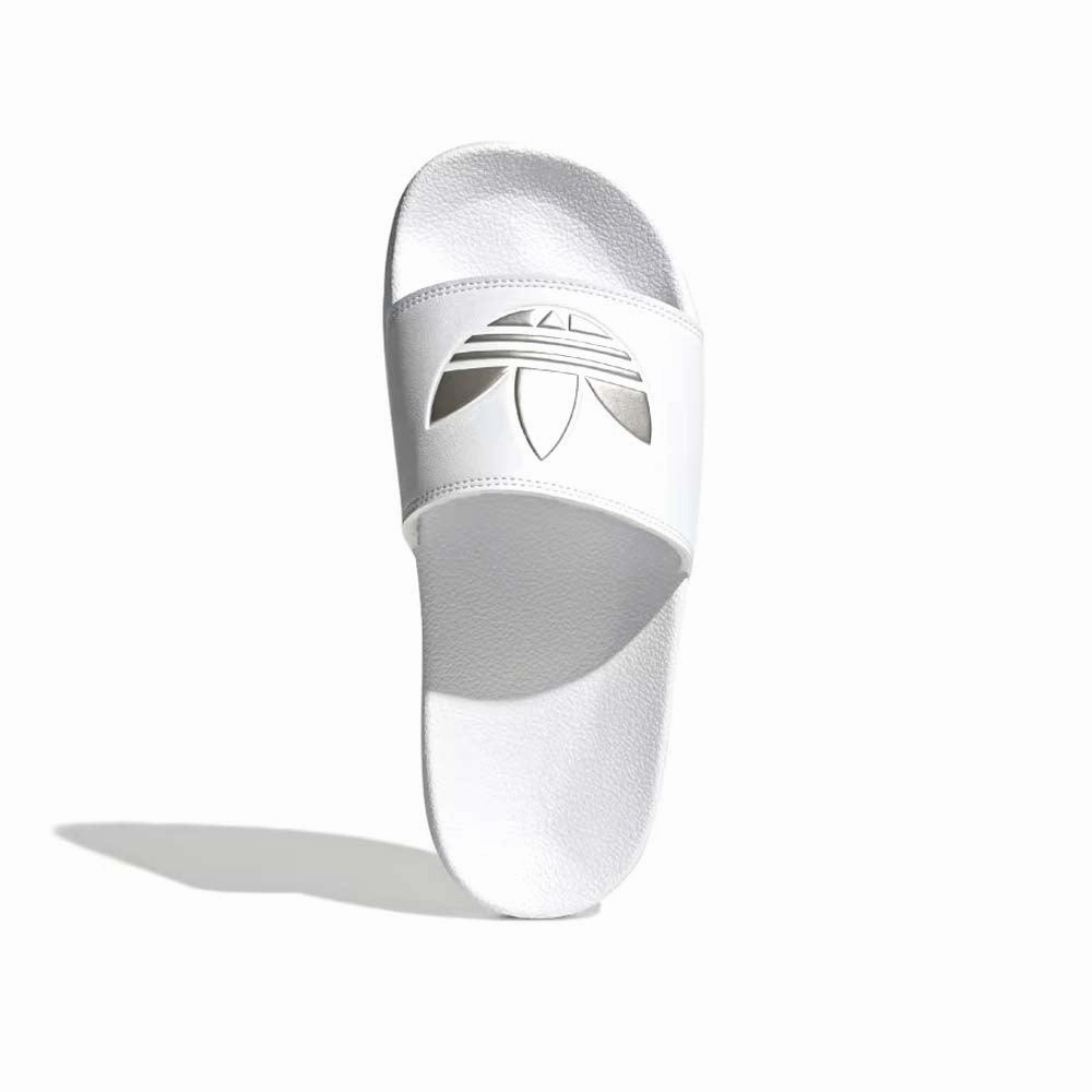 funky Slip Resistant Grooves Wmns Adilette Lite Slides 'Cloud White'