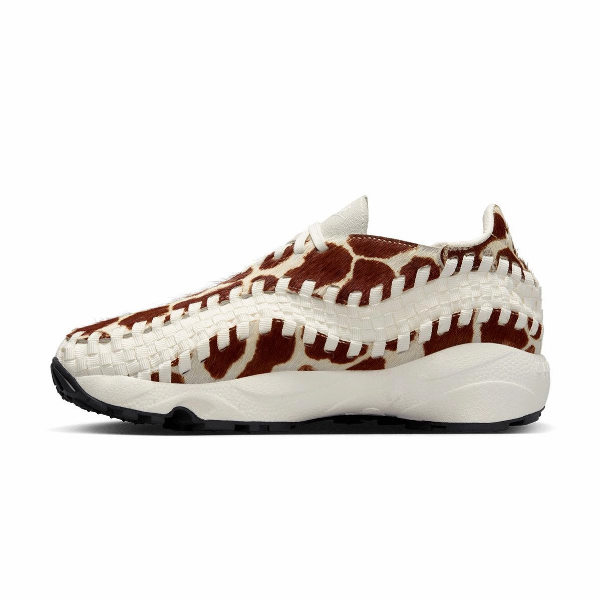 Shock Absorption Midsole baseball players' mobility Wmns Air Footscape Woven 'Cow Print'