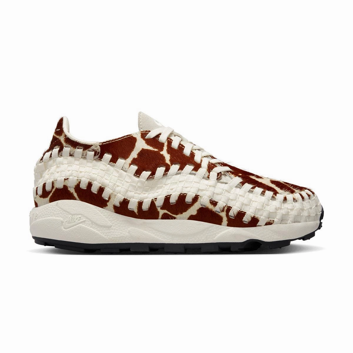 Wmns Air Footscape Woven 'Cow Print' Reinforced Eyelet Durability