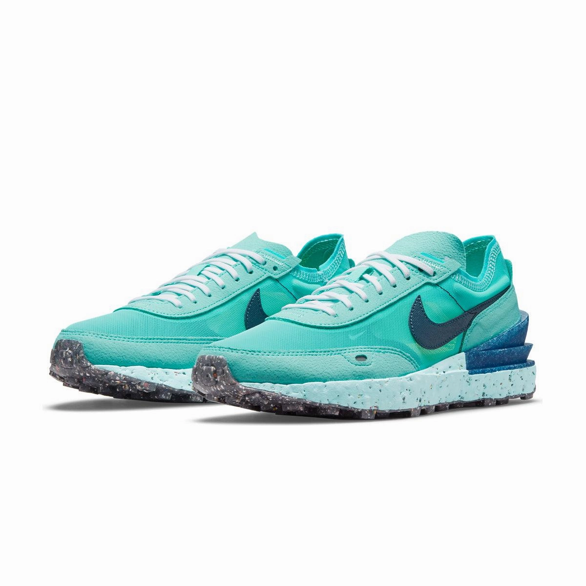 Wmns Waffle One Crater 'Turquoise' Unisex Elegant flair