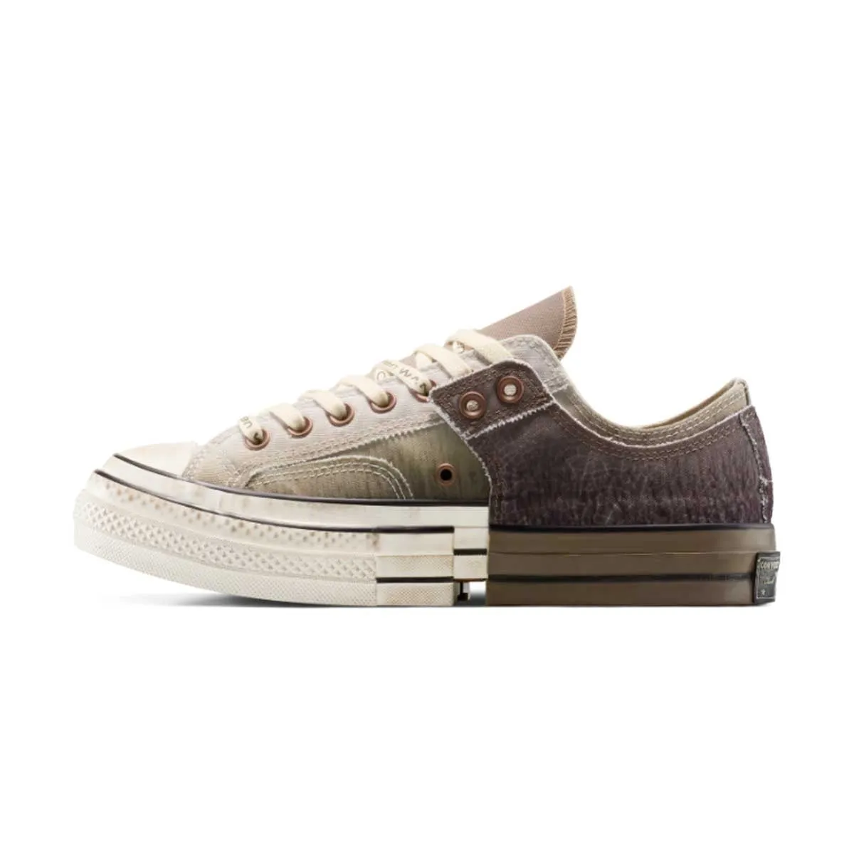 Eco Friendly Production   Feng Chen Wang 2-in-1 Chuck 70 Low Top 'Brown Egret'