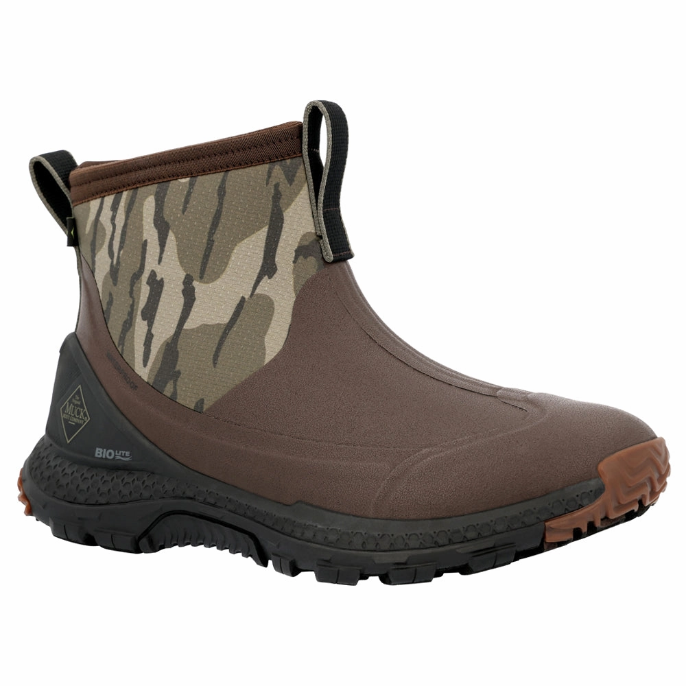 Outscape Max Camouflage Round Toe Pull On Boots Rugged Built River Crossing Smooth Finish