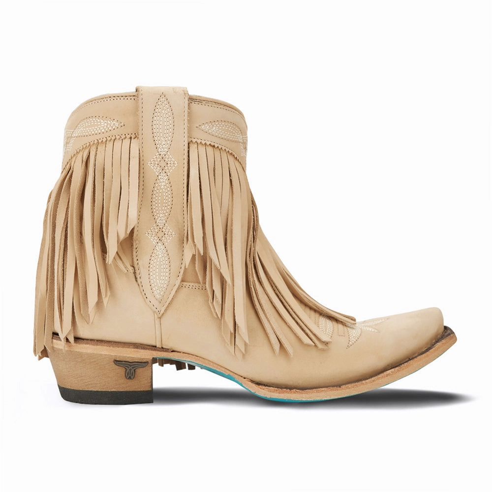 Mud Resistant Daily Walks Quick Drying Hiking Trails Senita Falls Embroidered Fringe Snip Toe Bootie